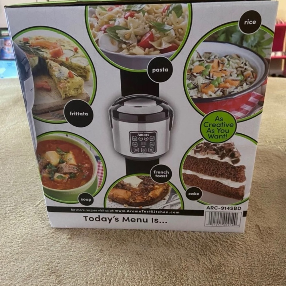 Aroma Stainless Steel Rice Cooker - Picture 6 of 7